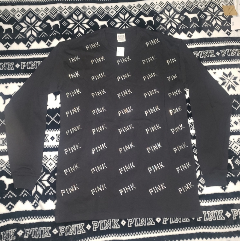 NWT PINK long sleeve shirt